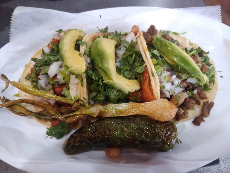 Restaurant Los Agaves food
